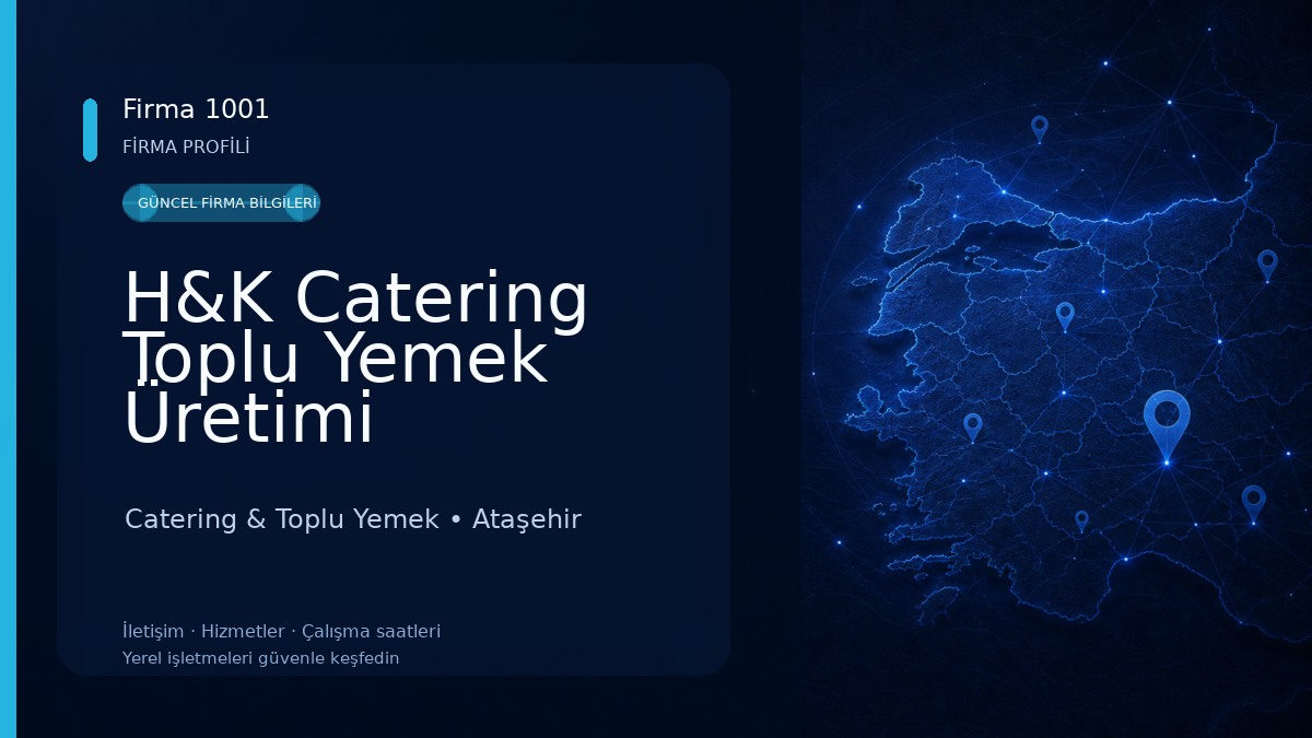 H&K Catering Toplu Yemek Üretimi