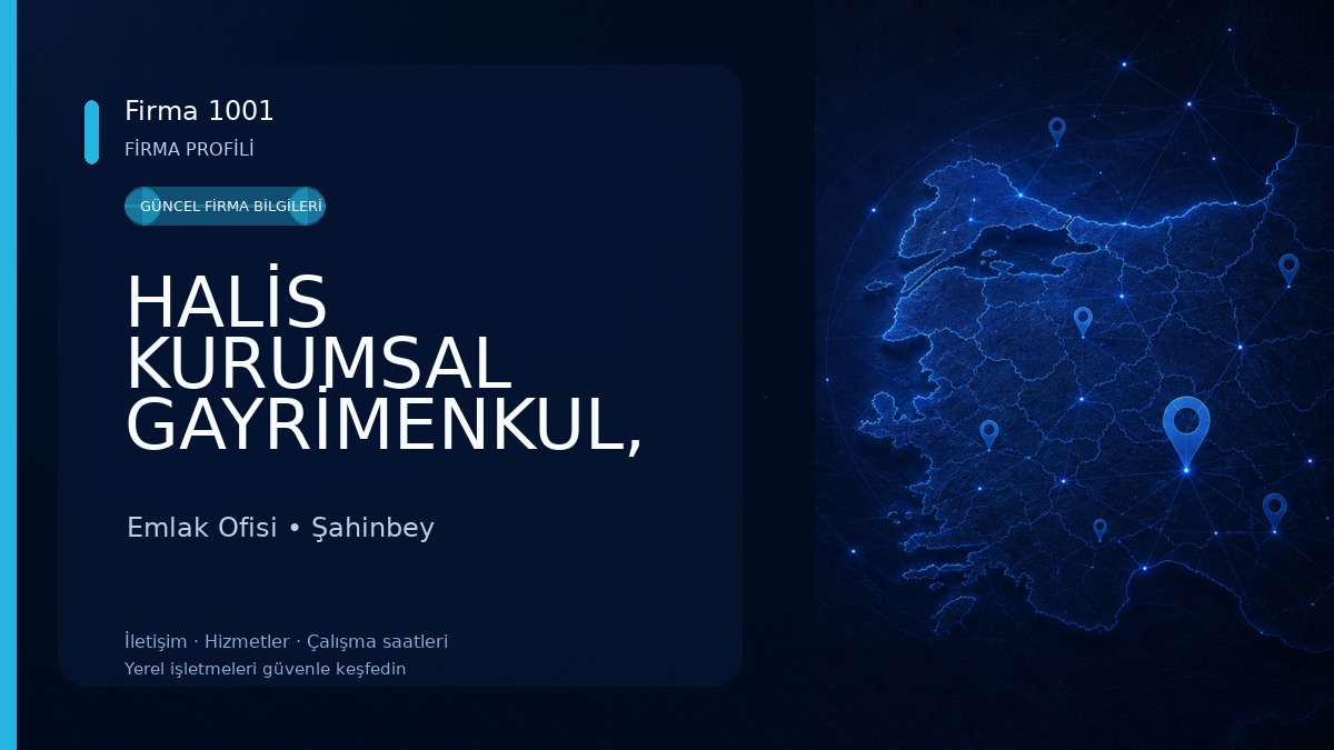 HALİS KURUMSAL GAYRİMENKUL, OTOMOTİV VE SİGORTA DANIŞMANLIK HİZMETLERİ