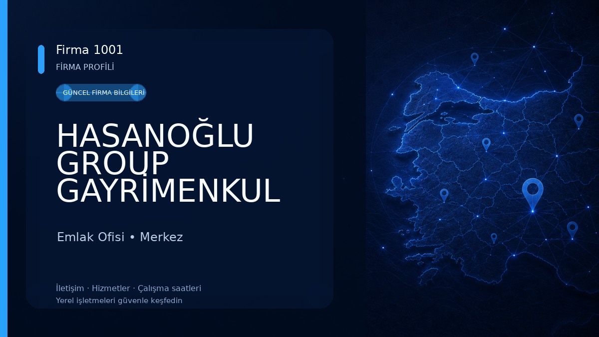 HASANOĞLU GROUP GAYRİMENKUL