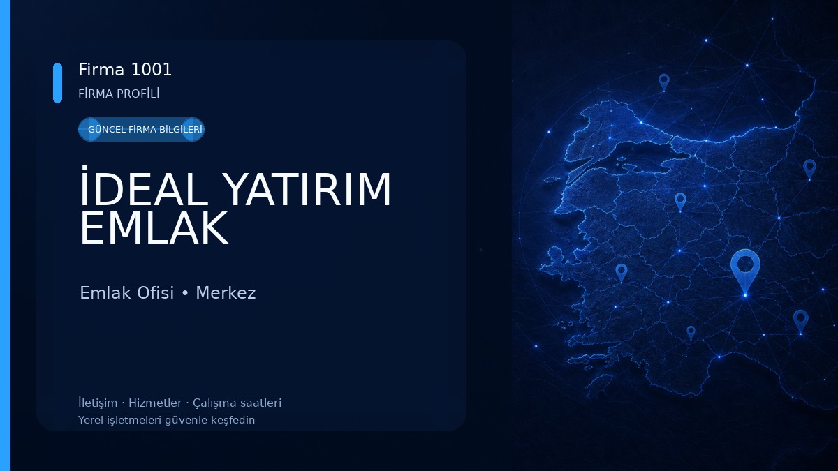 İDEAL YATIRIM EMLAK