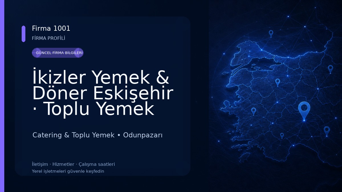 İkizler Yemek & Döner Eskişehir · Toplu Yemek