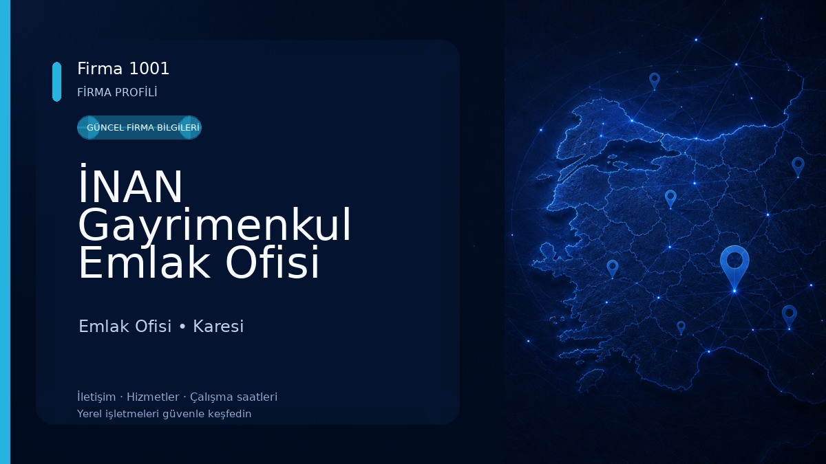 İNAN Gayrimenkul Emlak Ofisi