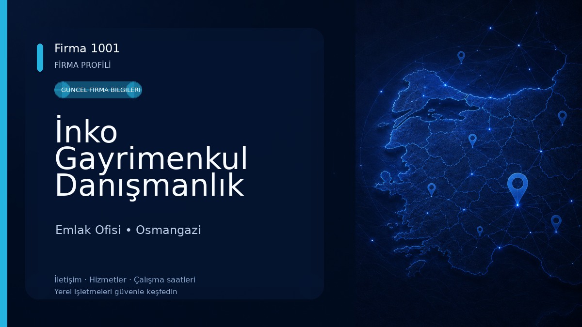 İnko Gayrimenkul Danışmanlık Hizmetleri