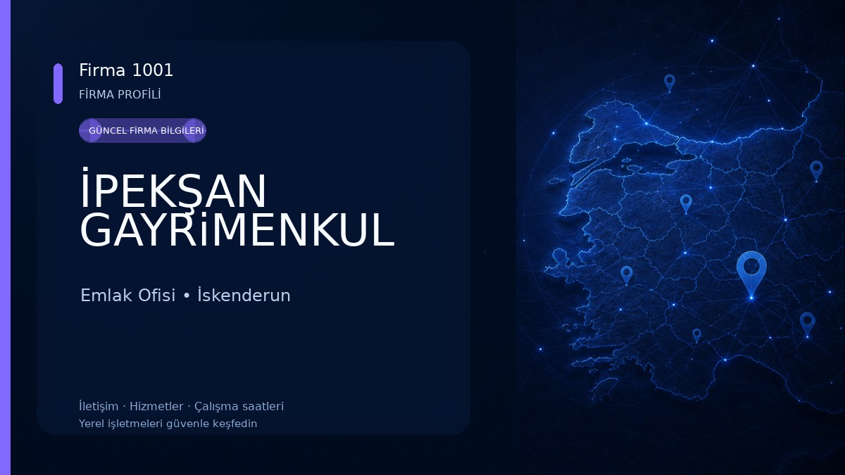 İPEKŞAN GAYRiMENKUL