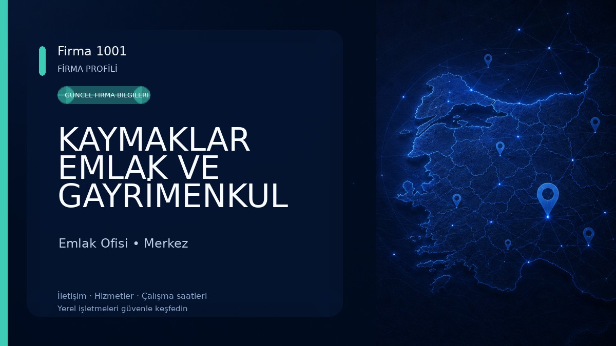 KAYMAKLAR EMLAK VE GAYRİMENKUL