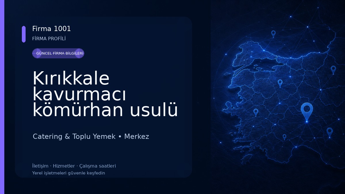 Kırıkkale kavurmacı kömürhan usulü