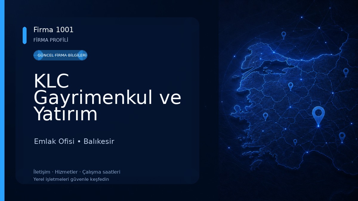 KLC Gayrimenkul ve Yatırım Danışmanlığı (Çarşı Şubesi)