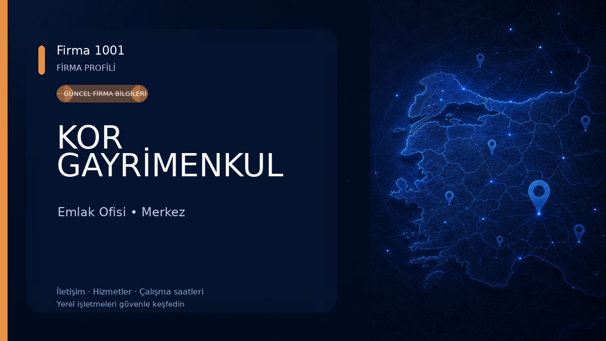 KOR GAYRİMENKUL