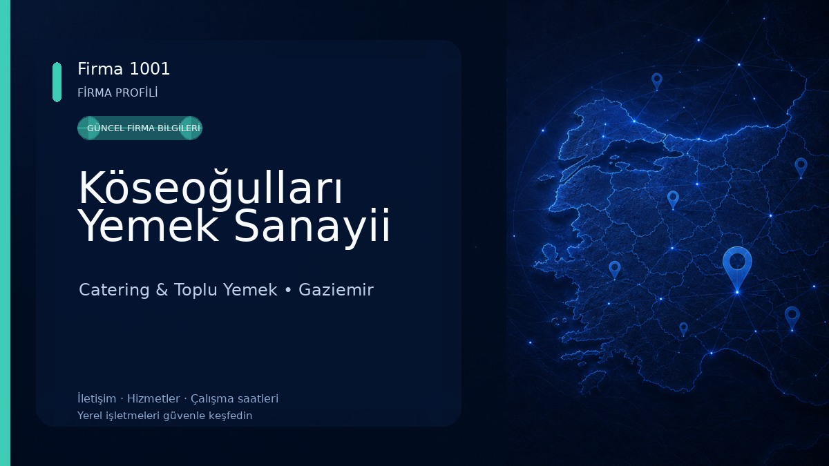 Köseoğulları Yemek Sanayii