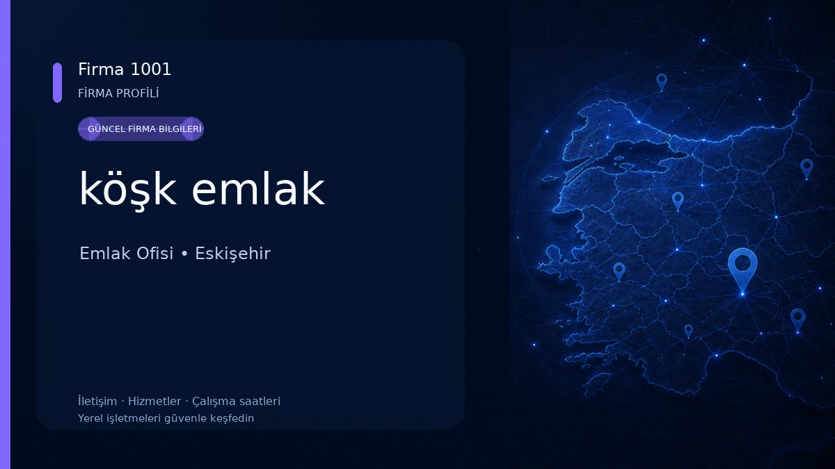 köşk emlak