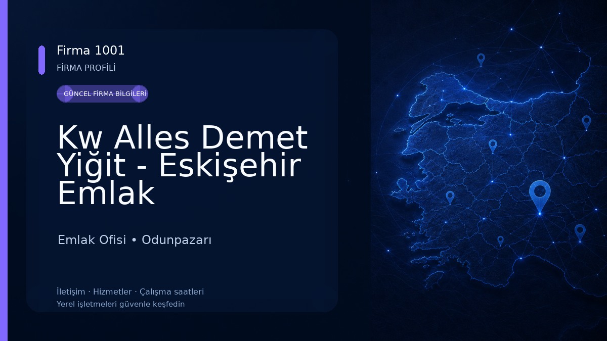 Kw Alles Demet Yiğit - Eskişehir Emlak Danışmanı