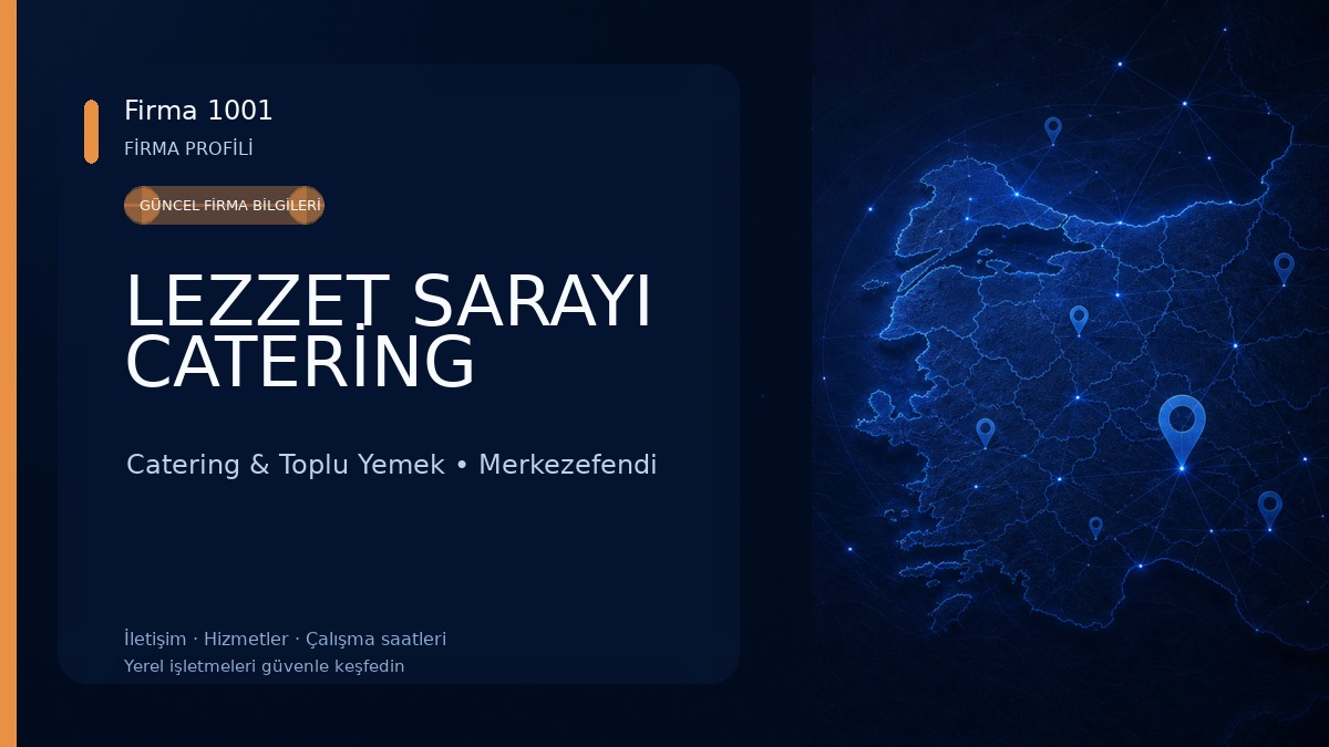 LEZZET SARAYI CATERİNG