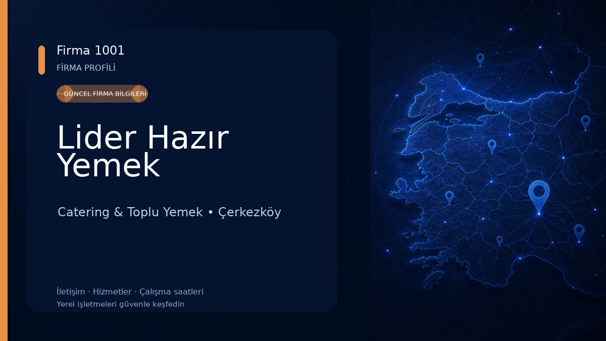 Lider Hazır Yemek