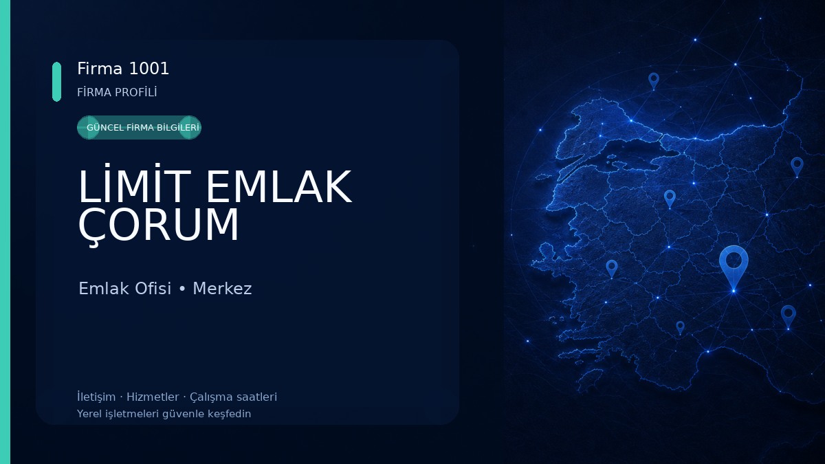 LİMİT EMLAK ÇORUM