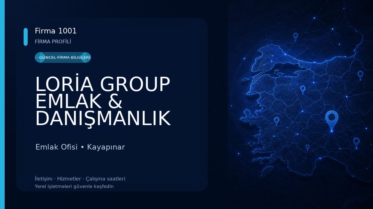 LORİA GROUP EMLAK & DANIŞMANLIK
