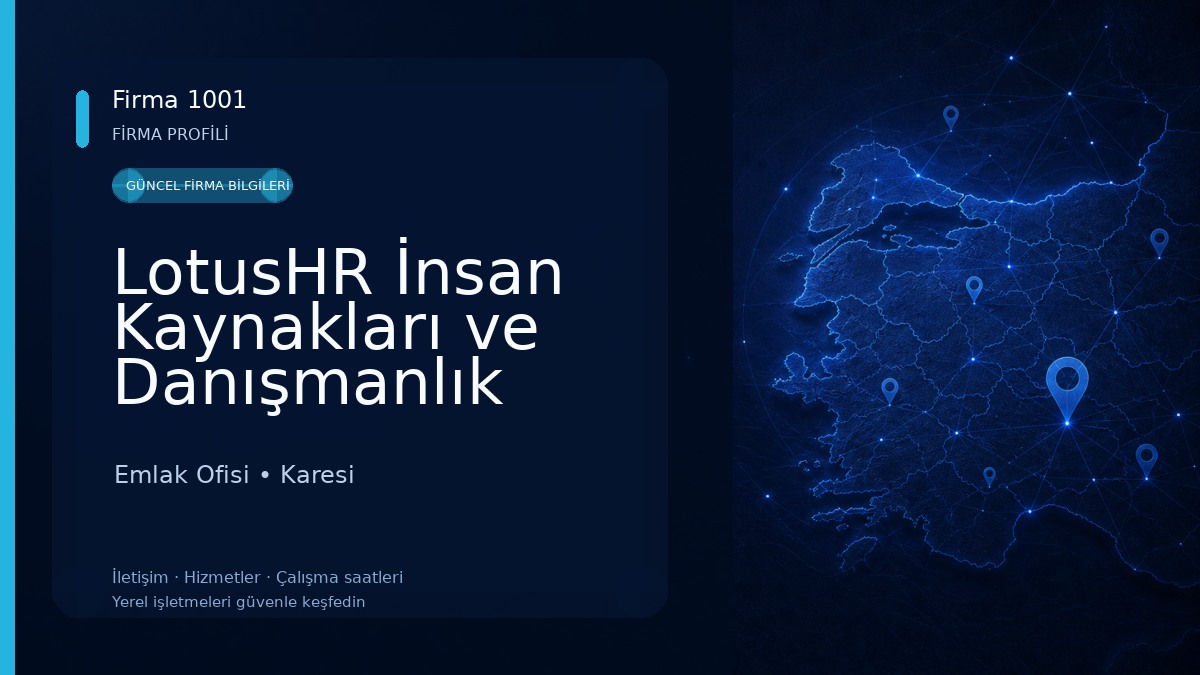 LotusHR İnsan Kaynakları ve Danışmanlık Hizmetleri