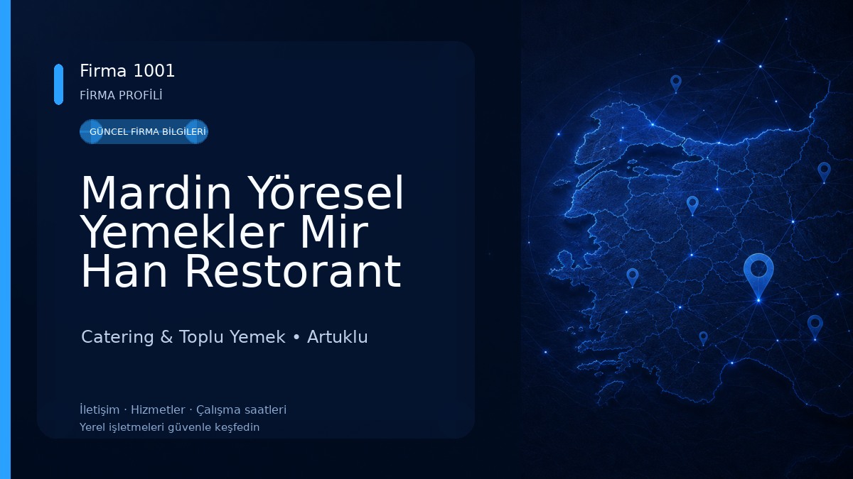 Mardin Yöresel Yemekler Mir Han Restorant