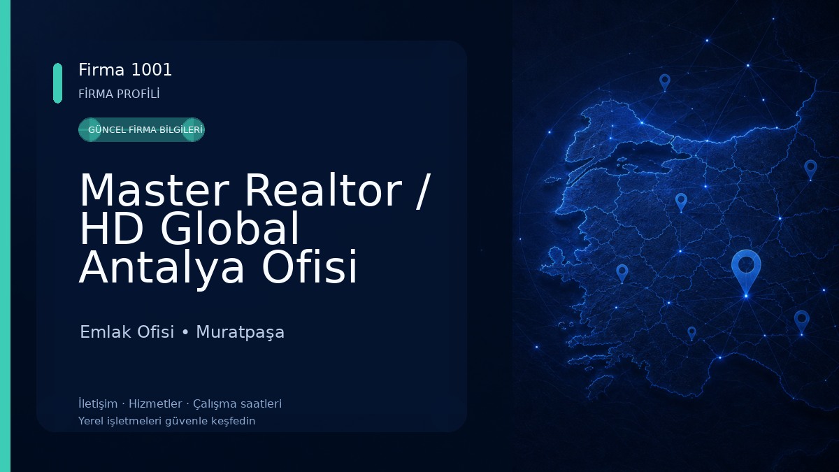 Master Realtor / HD Global Antalya Ofisi