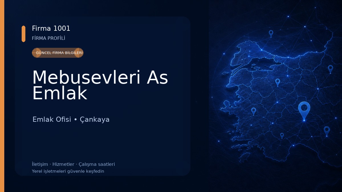 Mebusevleri As Emlak