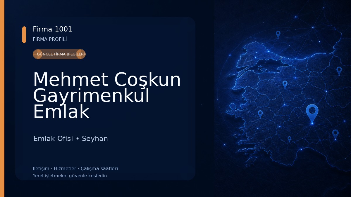 Mehmet Coşkun Gayrimenkul Emlak