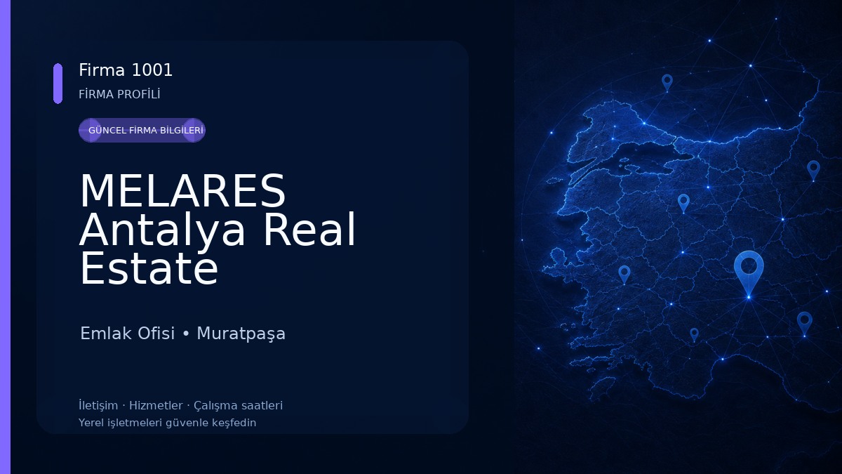 MELARES Antalya Real Estate