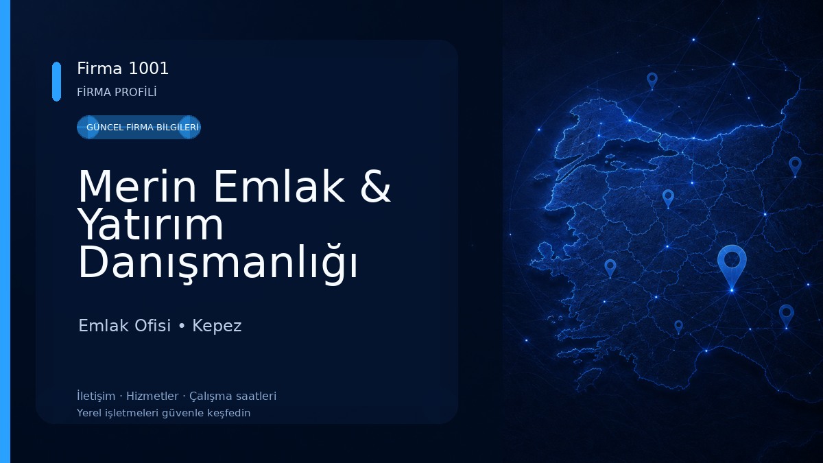 Merin Emlak & Yatırım Danışmanlığı