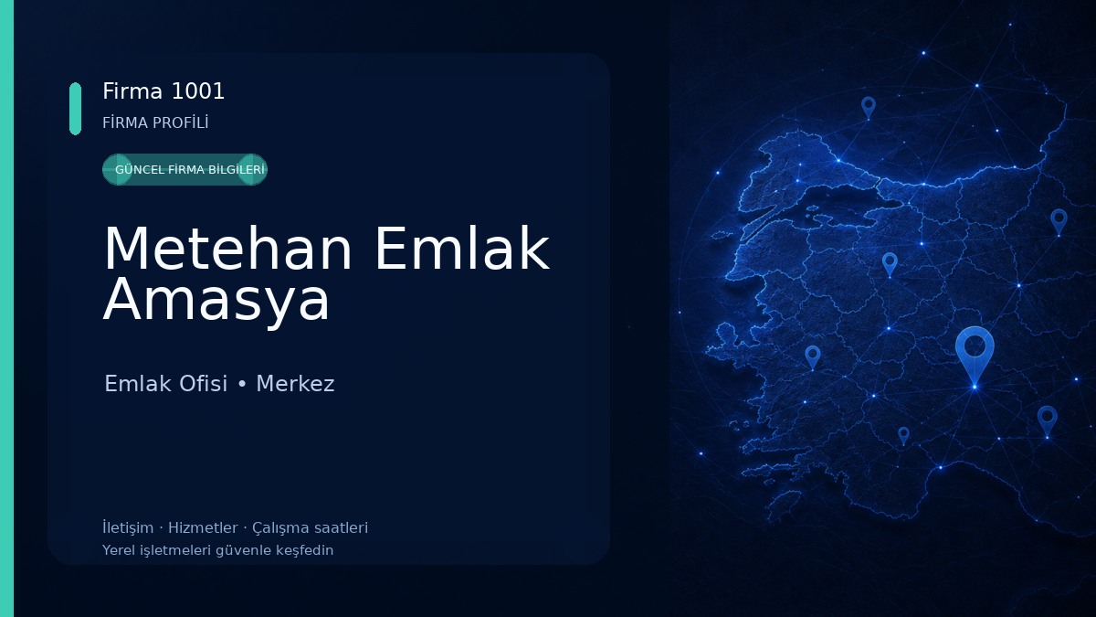 Metehan Emlak Amasya