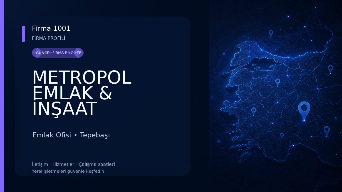 METROPOL EMLAK & İNŞAAT