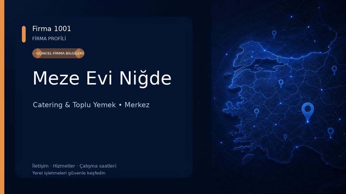 Meze Evi Niğde