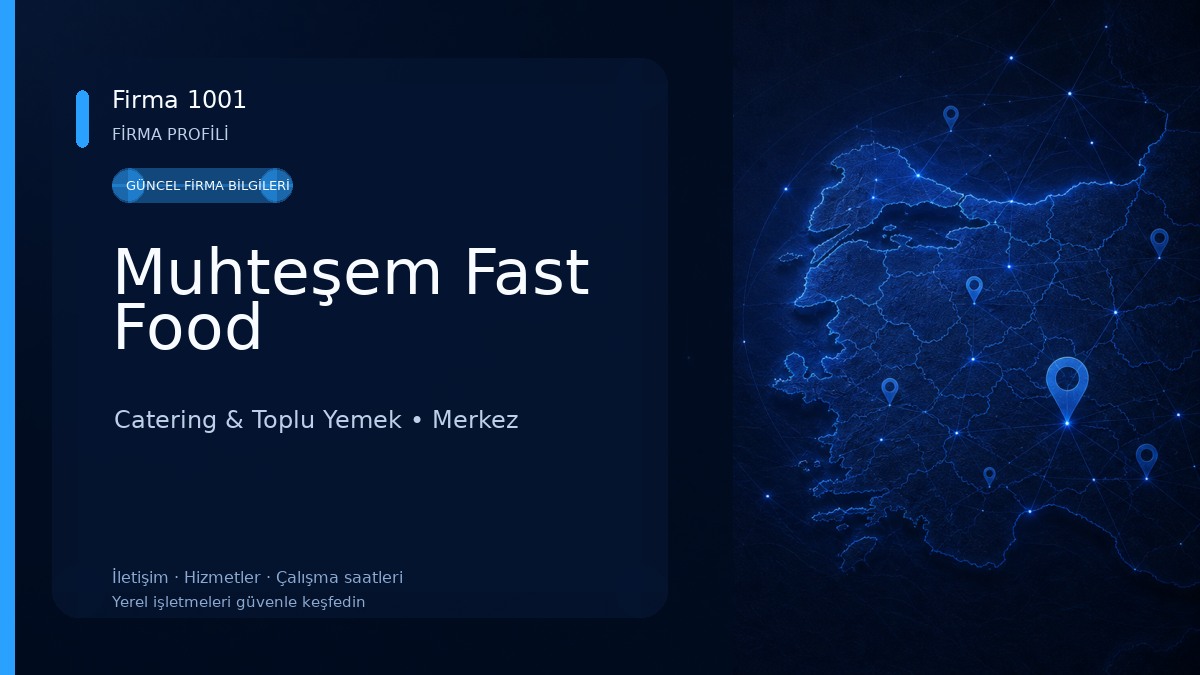 Muhteşem Fast Food