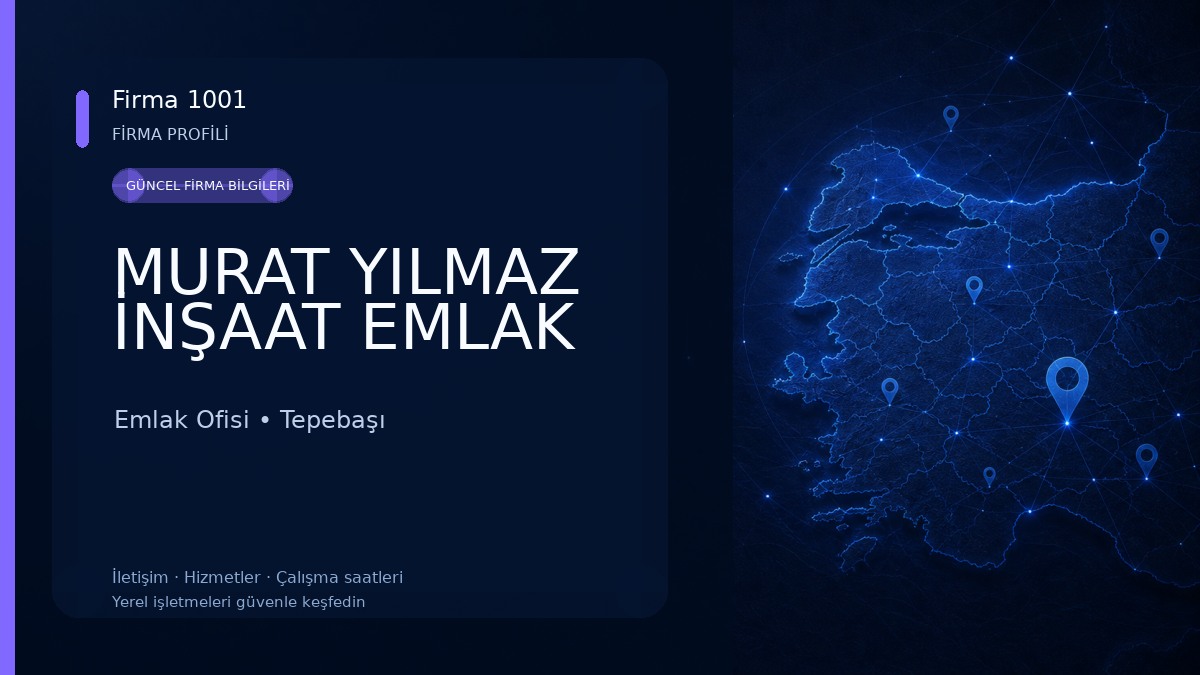 MURAT YILMAZ İNŞAAT EMLAK