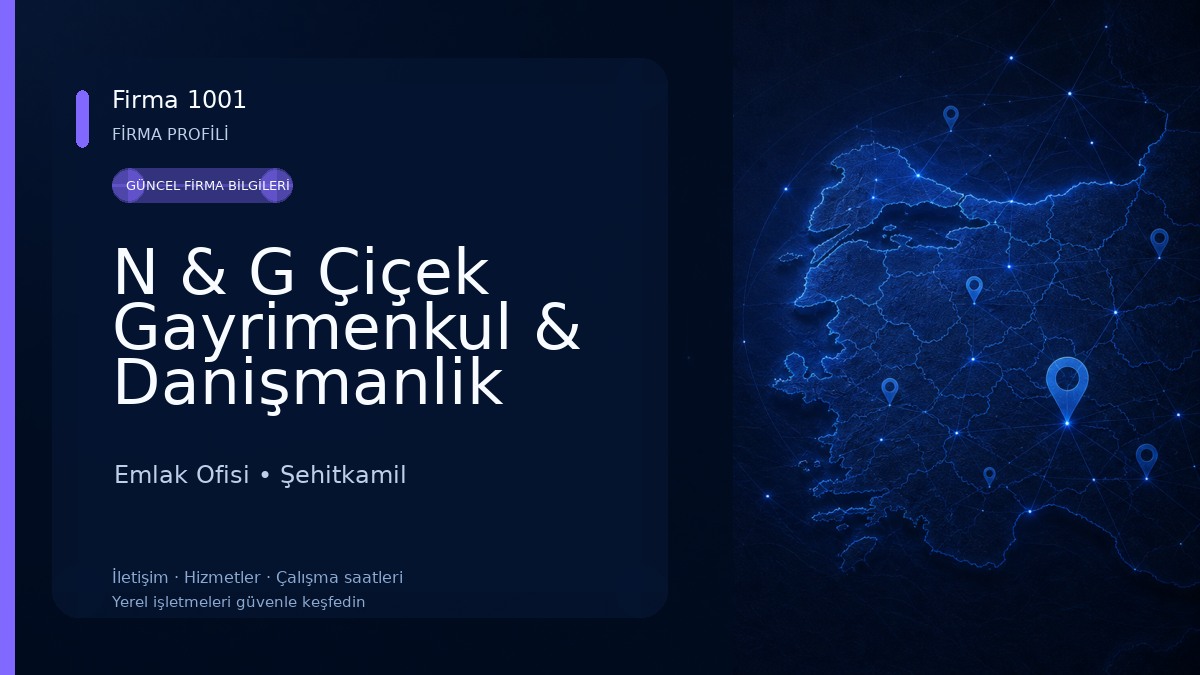 N & G Çiçek Gayrimenkul & Danişmanlik