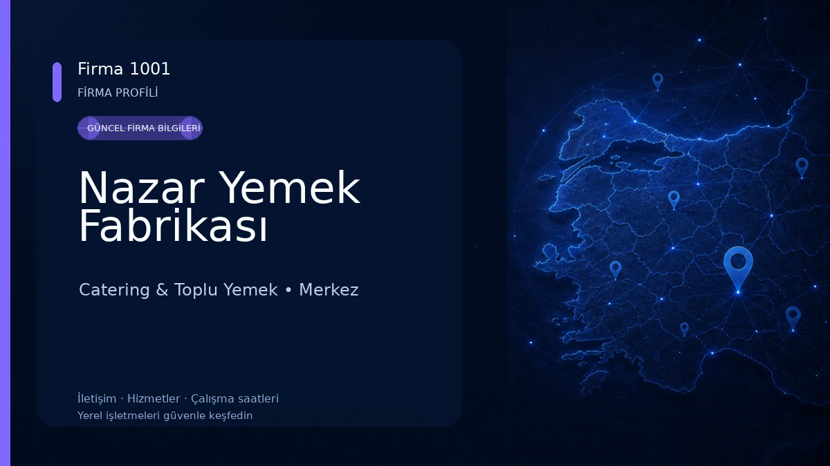 Nazar Yemek Fabrikası