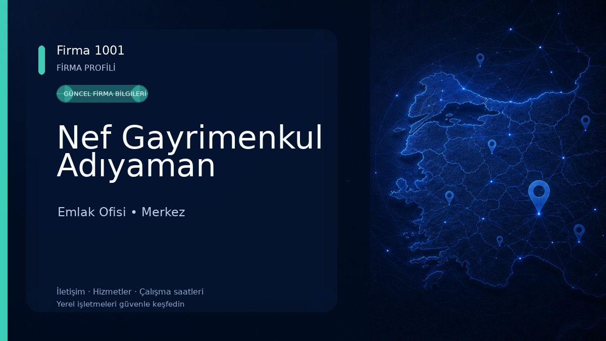 Nef Gayrimenkul Adıyaman