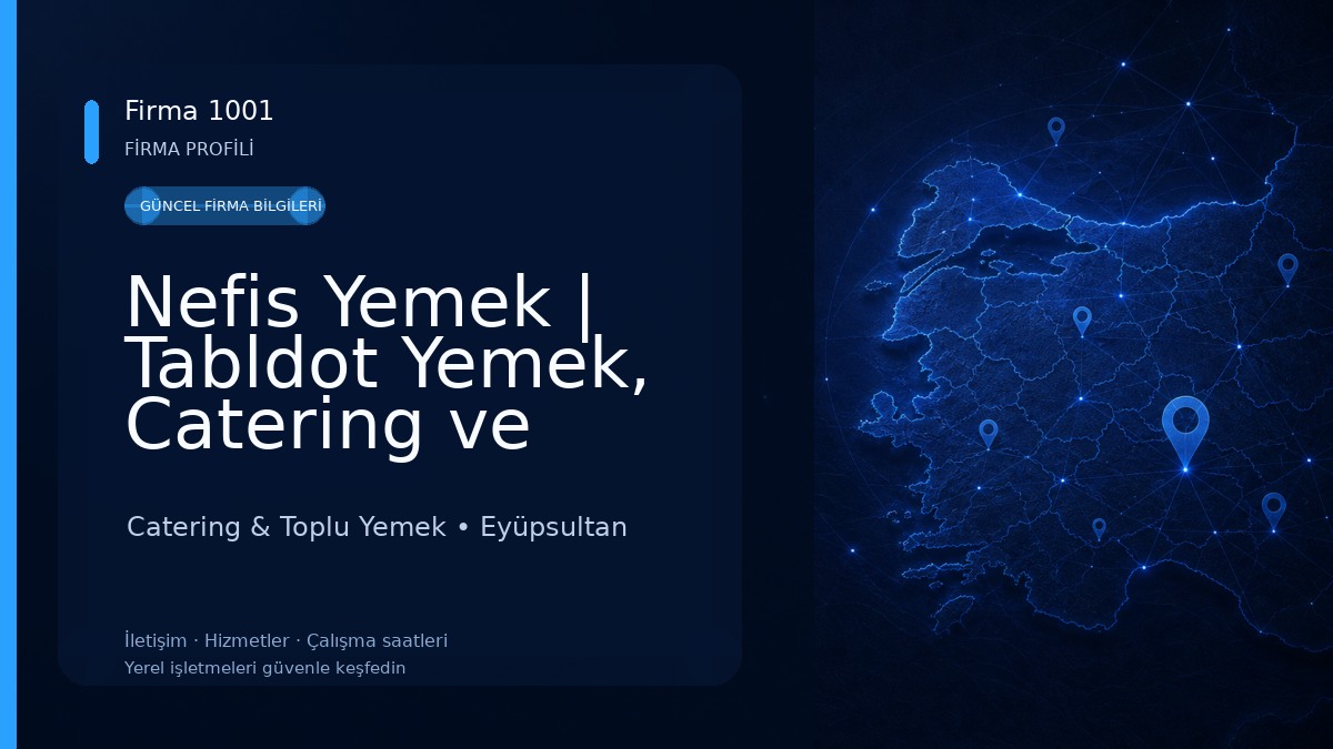 Nefis Yemek | Tabldot Yemek, Catering ve Toplu Yemek Hizmetleri
