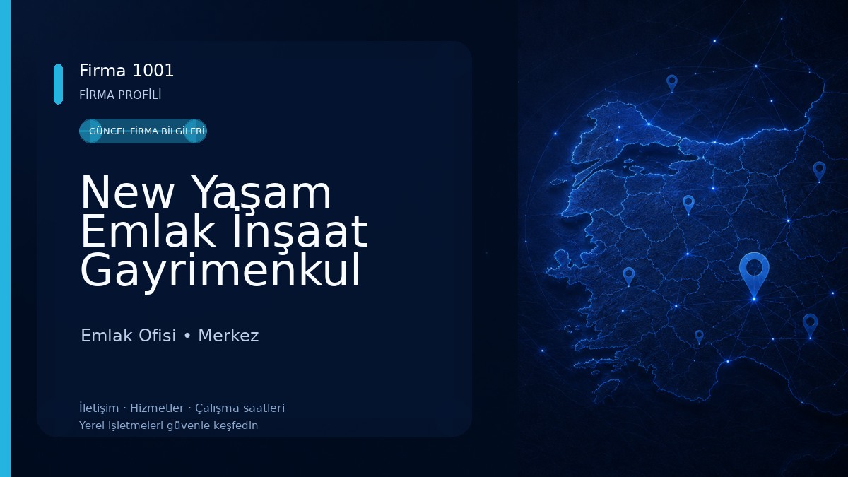 New Yaşam Emlak İnşaat Gayrimenkul