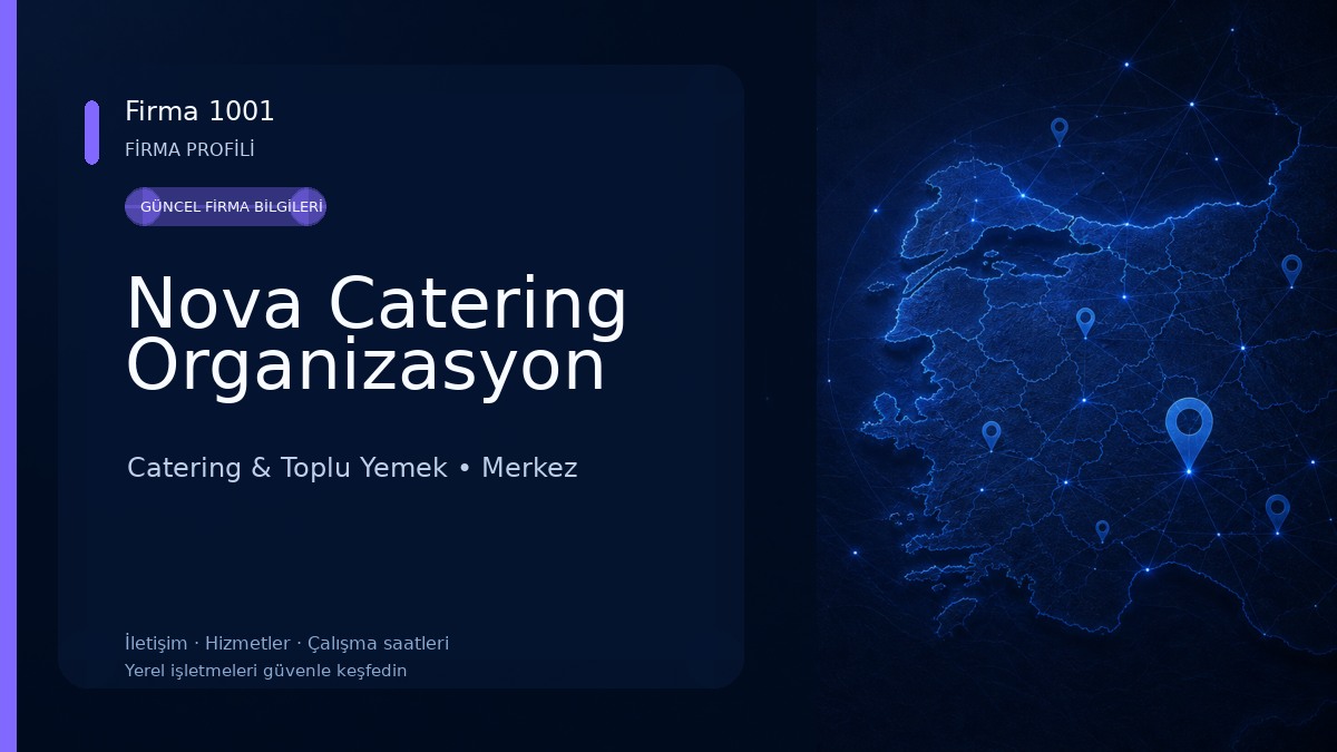 Nova Catering Organizasyon