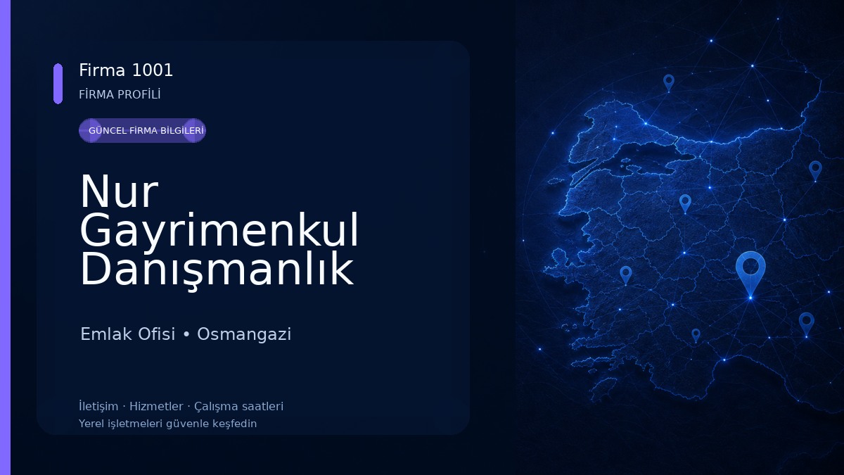 Nur Gayrimenkul Danışmanlık