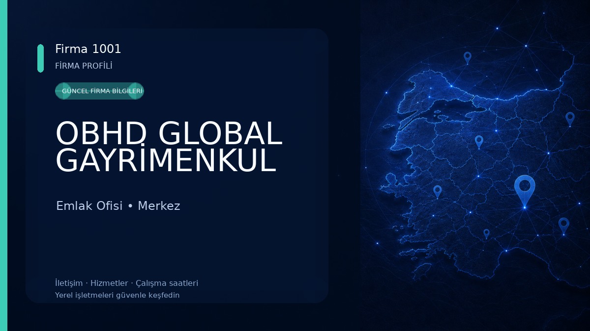 OBHD GLOBAL GAYRİMENKUL