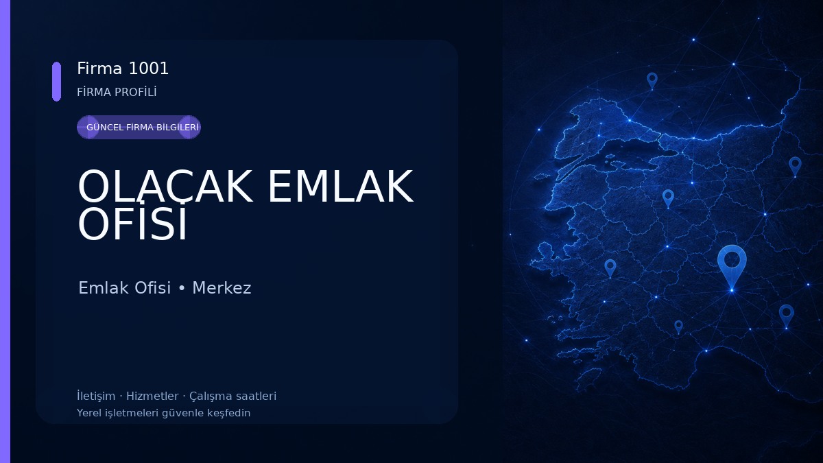 OLACAK EMLAK OFİSİ