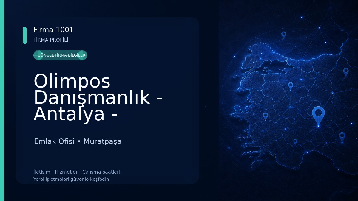 Olimpos Danışmanlık - Antalya - Türkiye