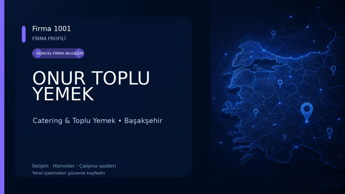 ONUR TOPLU YEMEK