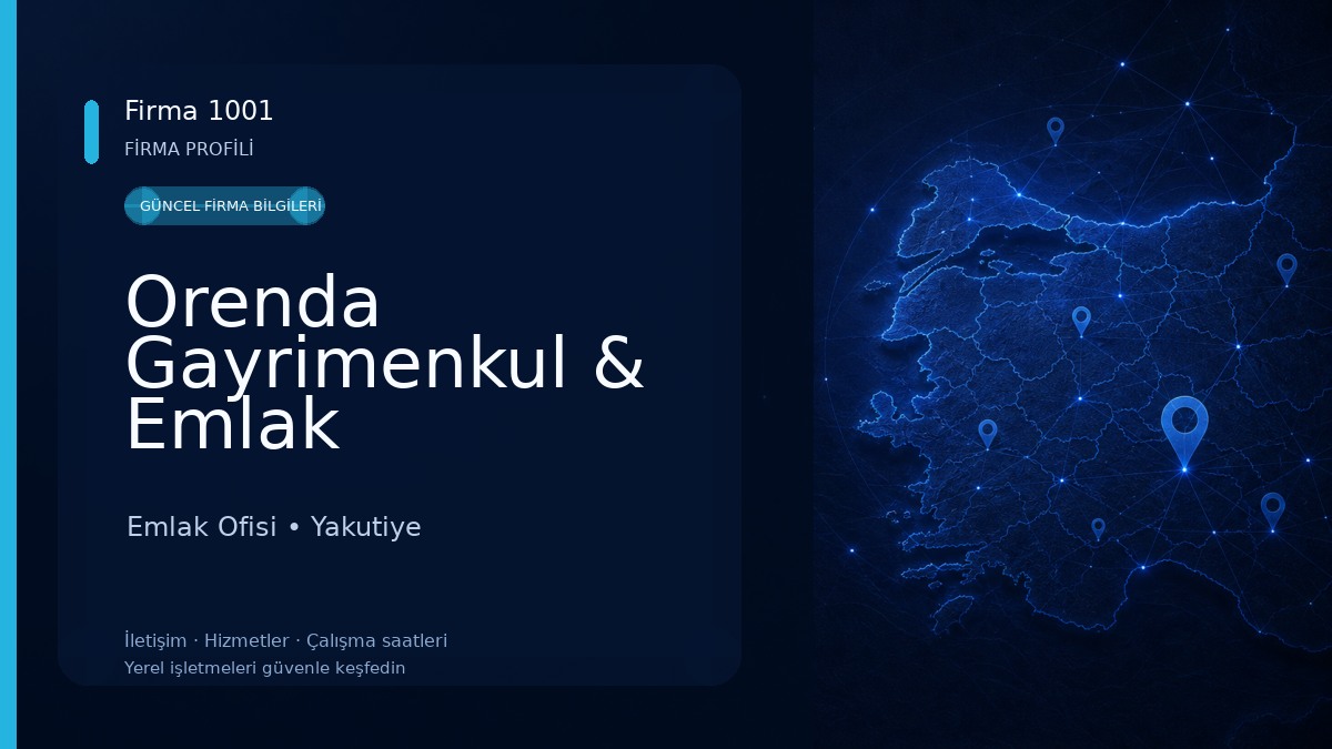 Orenda Gayrimenkul & Emlak Danışmanlığı