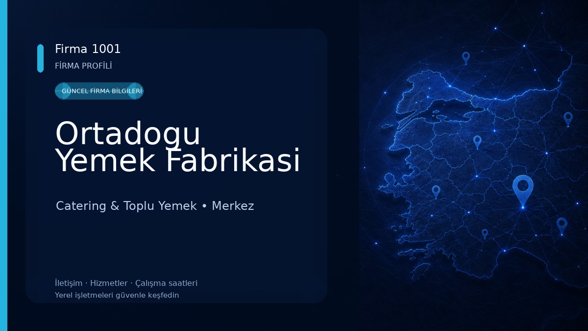 Ortadogu Yemek Fabrikasi