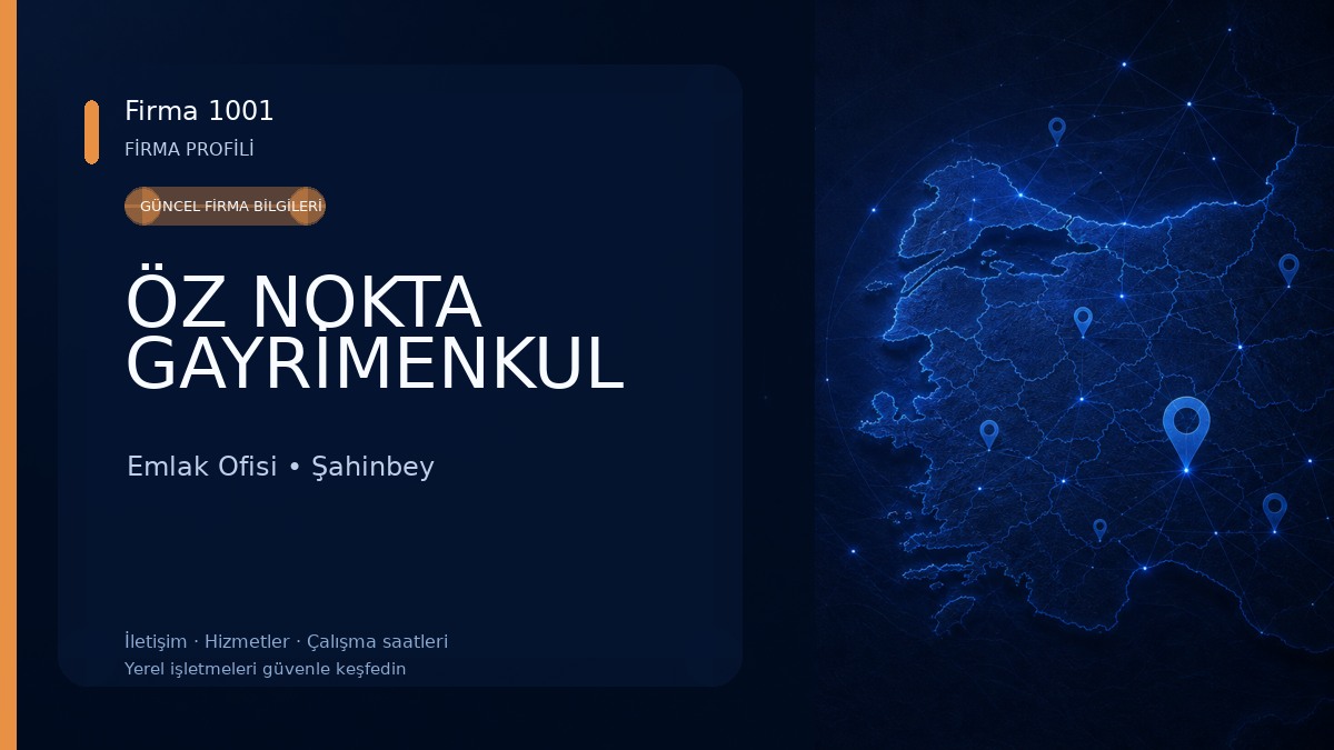 ÖZ NOKTA GAYRİMENKUL