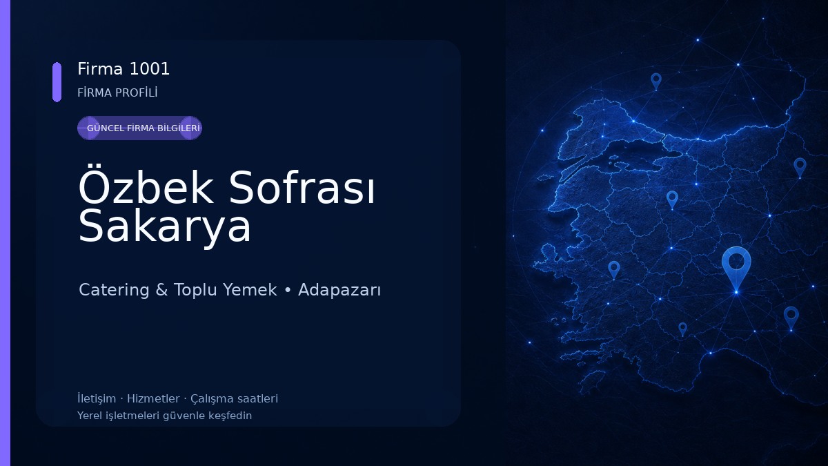 Özbek Sofrası Sakarya