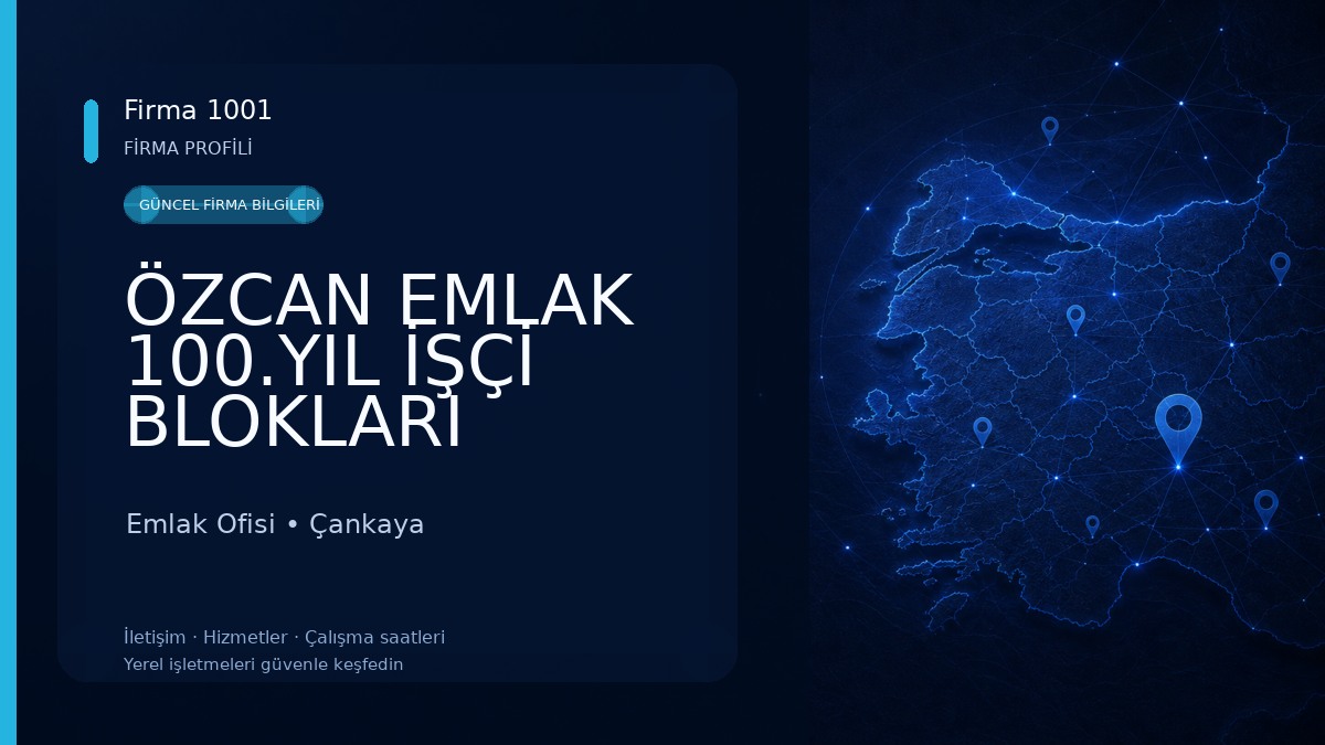 ÖZCAN EMLAK 100.YIL İŞÇİ BLOKLARI