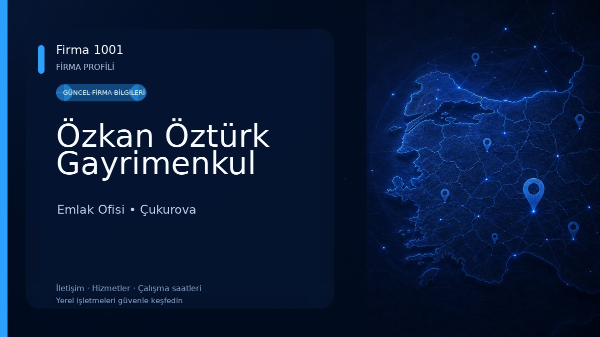 Özkan Öztürk Gayrimenkul