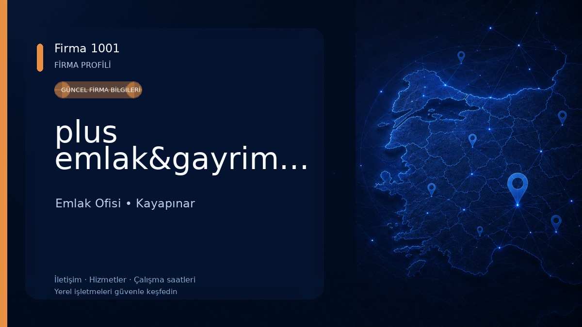 plus emlak&gayrimenkul