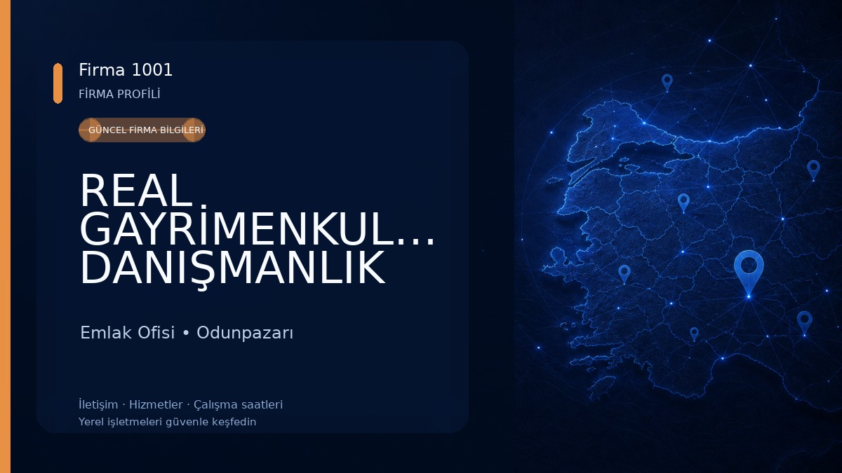 REAL GAYRİMENKUL&EMLAK DANIŞMANLIK